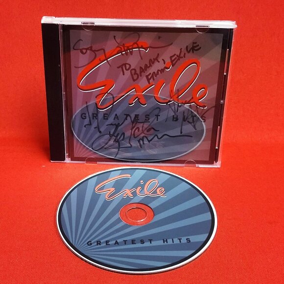 Exile Greatest Hits CD Signed 1986 - Picture 7 of 8